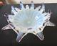 Bol En Verre Art Murano Fratelli Toso à Bord Tiré Opalescent 10 En Excellent état