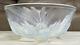 Bol En Verre Opalescent Opalin Jobling Art Deco Des Années 1930 Avec Un Design D'oiseau