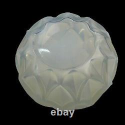 Bouteille de parfum/ bouchon en verre d'art opalescent Sabino France Art Déco
