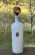 Carafe En Verre Opalin Blanc Néo-polaire/bouteille De Génie Vintage