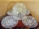 Ensemble De 6 Assiettes Ou Plats Peu Profonds En Verre Opalescent Art Déco De Jobling