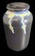 Erik Eiserling Vase Optique 6 En Verre D'art Abstrait Soufflé Opalescent 1987