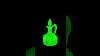 Fenton Art Glass Cactus Cruet Dans La Collection De Verre Opalescent Topaze - Inspection
