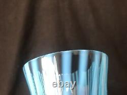 Fenton Rib Optic Blue Lemonade Lidded Pitcher And 4 Mug Cup Handle Opalescent