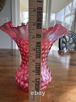 Fenton Vase Vase Hobnail