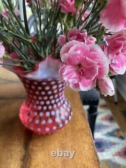 Fenton Vase Vase Hobnail