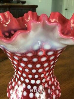 Fenton Vase Vase Hobnail