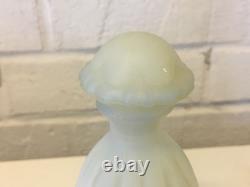 Flacon de parfum en verre opalescent Waltersperger Art Glass avec autocollant d'origine