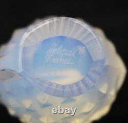 LALIQUE France Poisson Puffer Opalescent Sculpture en Verre Art dans BOÎTE