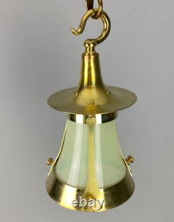 Lanterne Opalescente Petite Ashby, lampe de plafond arts et métiers (43090)