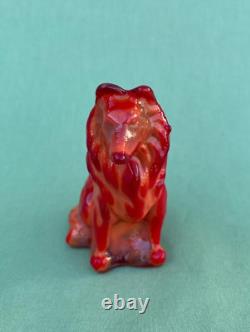 Mosser Glass Collie Rouge Feu