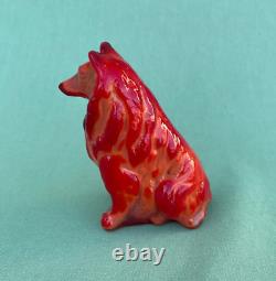 Mosser Glass Collie Rouge Feu