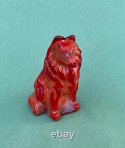 Mosser Glass Collie Rouge Feu