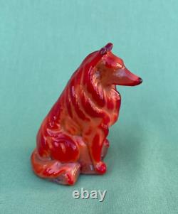 Mosser Glass Collie Rouge Feu