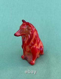 Mosser Glass Collie Rouge Feu