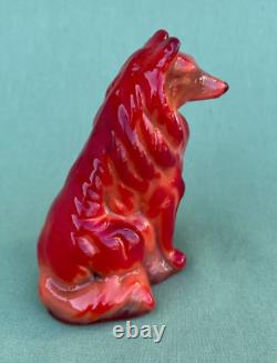 Mosser Glass Collie Rouge Feu