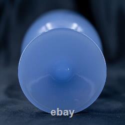 Rare verre opaline français AMÉTHYSTE violet bleu violet gobelet vintage
