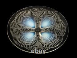 Rene Lalique Assiette en Verre Opalescent Coquilles Art Déco c1924 Nr 3011