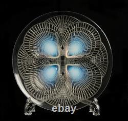 Rene Lalique Assiette en Verre Opalescent Coquilles Art Déco c1924 Nr 3011