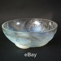 René Lalique Opalescent Glass'dahlias No. 1' Bowl