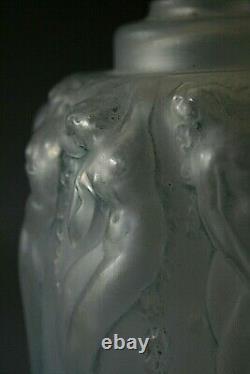 Rene Lalique Sirènes Opalescent Glass Perfume Burner