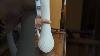 Si Belle Vase En Verre D'art Fenton Hobnail Blanc En Lait Antique