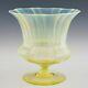 Superbe Vase En Opaline De Paille De John Walsh, Vers 1900