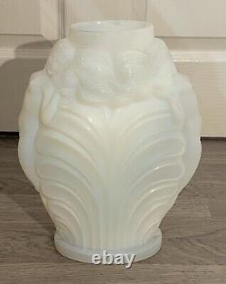 Vase Art Déco fantastique par Etling