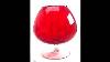 Vase En Opaline De Florence Murano Vintage