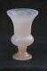 Vase En Opaline Rose Clair Italienne Vintage De Médicis En Verre 14cm 5.5in Murano
