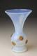 Vase En Verre Art Opalin Blanc Vintage