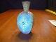 Vase En Verre D'art Hexagonal émaillé De Style Persan De Harrach Moser Antique