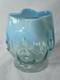 Vase En Verre Opalin Bleu Des Arts Et Métiers Anglais (c), Vers 1900, Probablement Powell