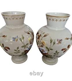 Vases en opaline français anciens