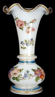 Verre Opal Baccarat Vase Opaline J. F. Robert Louis-philippe