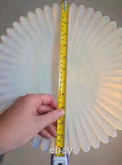 Yalos Casa Murano Jaune Pâle Opalescent Support à Gâteau 12